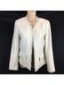 Chico's Solid Ivory Tan Jacket Size M - photo 4