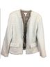 Chico's Solid Ivory Tan Jacket Size M - photo 3