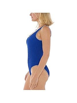Betsey Johnson Fashion One Piece Textured Swimsuit One Piece Swimsuit (view 2)