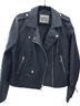 Levi's Black Leather Jacket Size L - photo 1