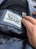 Levi's Black Leather Jacket Size L - photo 3