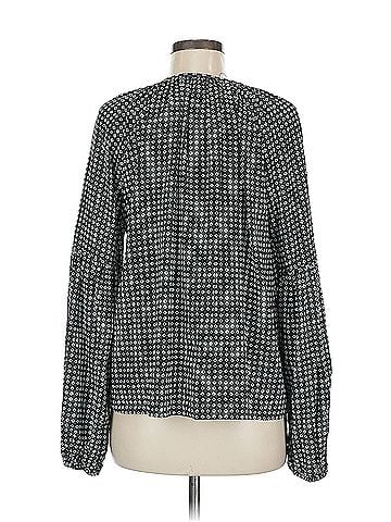Veronica Beard Veronica Beard Long Sleeve Silk Top (view 2)