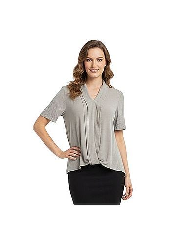 H By Halston Short Sleeve T-Shirt (view 1)