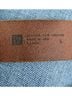 Gap 100% Leather Floral Brown Belt Size L - photo 3