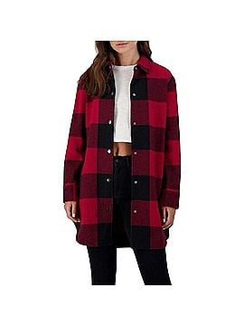 BB Dakota by Steve Madden Eldridge Plaid Shacket Jacket (view 1)