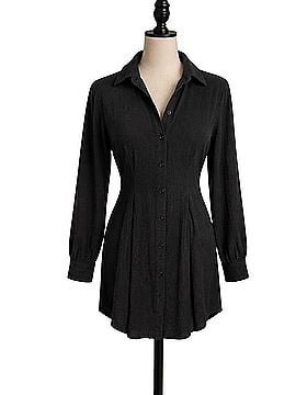 White Fox Feels like a holiday shirt dress Casual Dress (view 1)