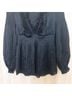 Diane von Furstenberg 100% Polyester Plaid Black Blouse Size 4 - photo 4