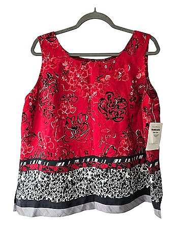 Susan Bristol Sleeveless Blouse (view 1)