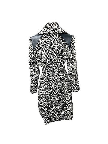 Via Spiga Blond Leopard Trenchcoat (view 2)