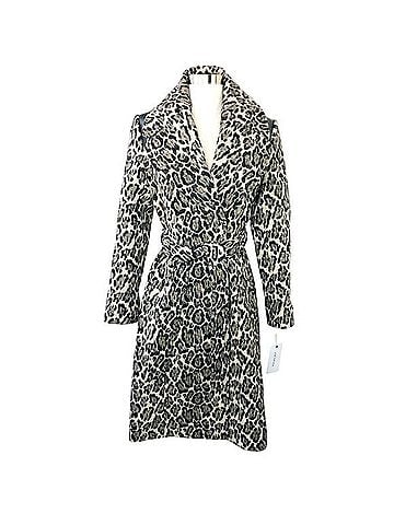 Via Spiga Blond Leopard Trenchcoat (view 1)