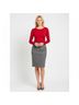J.Crew Houndstooth Gray Skort Size 8 - photo 6
