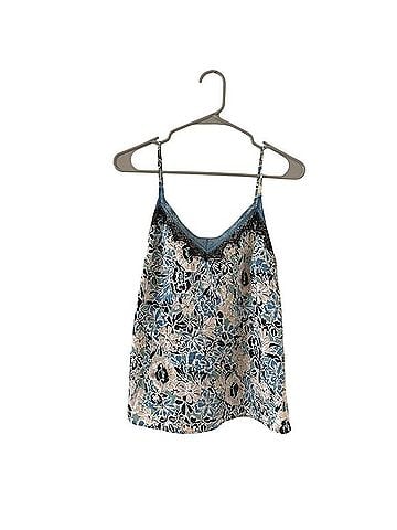 Veronica Beard Floral Silk Tank Top (view 2)