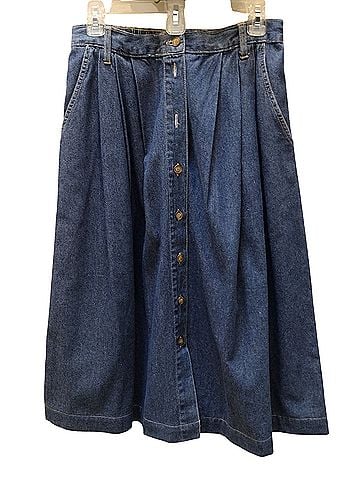Gloria Vanderbilt Denim Skirt (view 1)