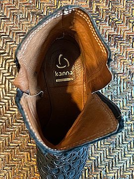 Kanna Chic western style Belos/leather ankle boot Kanna Ankle Boots (view 2)