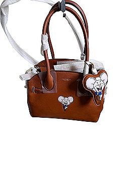 Coach COACH | BRAIN DEAD EMPIRE CARRYALL BAG 21 WITH KACHI MOUSE AND CHARM Leather Satchel (view 1)