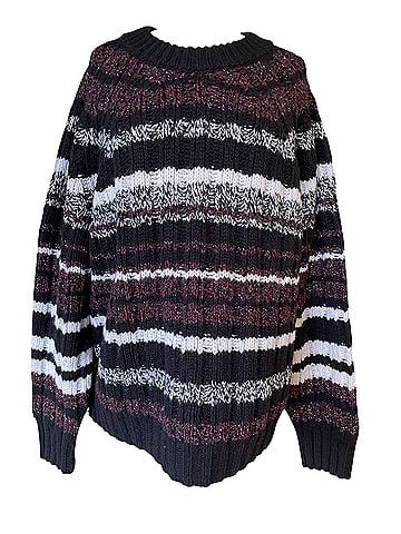 Zara Chunky Knit Pullover Sweater (view 1)