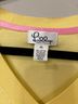 Lilly Pulitzer Yellow Pullover Sweater Size XL - photo 3