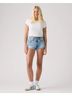 Levi's Blue Denim Shorts Size 6 - photo 4