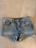 Levi's Blue Denim Shorts Size 6 - photo 5