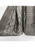 Soft Surroundings Plaid Gray Tan Blazer Size S - photo 8