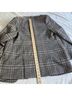 Soft Surroundings Plaid Gray Tan Blazer Size S - photo 11