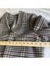 Soft Surroundings Plaid Gray Tan Blazer Size S - photo 12