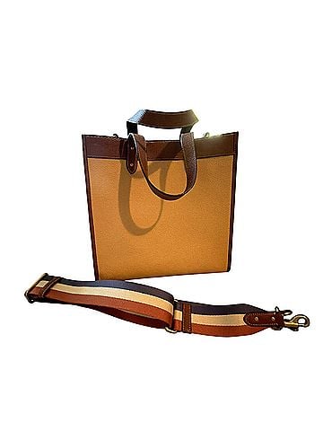 Coach Leather Tote (view 2)