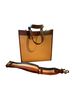 Coach Brown Yellow Leather Tote One size - photo 2