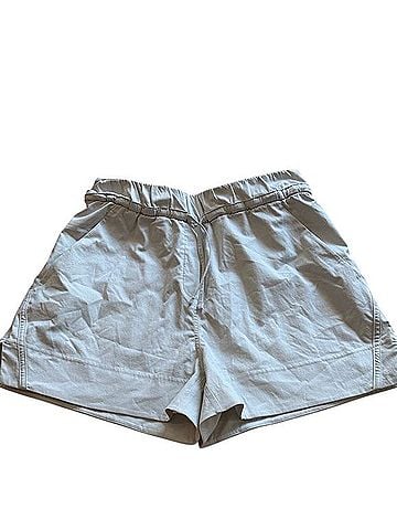 Lululemon Athletica Cinchable Waist High Rise Woven Shorts Athletic Shorts (view 1)