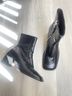 Topshop 100% Leather Black Ankle Boots Size EU 36 - photo 7