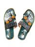 Spring Step Multi Color Green Black Orange Yellow Red Sandals Size EU 39 - photo 1