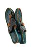 Spring Step Multi Color Green Black Orange Yellow Red Sandals Size EU 39 - photo 2