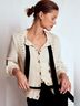Boden Velvet Bow Cable Cardigan Cardigan - photo 13