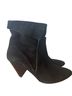 Veronica Beard Solid Ankle Boots Size EU 38 1/2 - photo 1