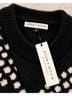 Alice + Olivia Polka Dots Black White Pullover Sweater Size M - photo 5