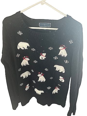 Karen Scott Pullover Sweater (view 1)