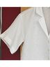 Madewell 100% Linen Solid White Button-Down Shirt Size S - photo 5