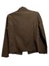 Eileen Fisher 100% Silk 100% Cotton Brown Jacket Size XS - photo 2