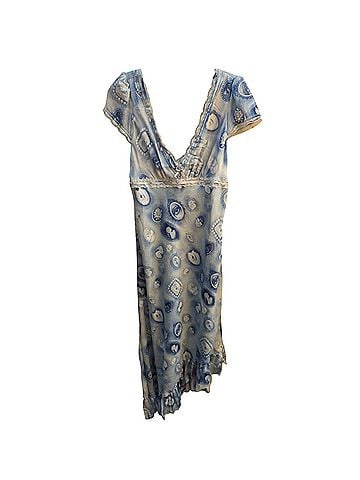 Kimchi Blue Cora Lace Trim Asymmetrical Midi Cocktail Dress (view 2)
