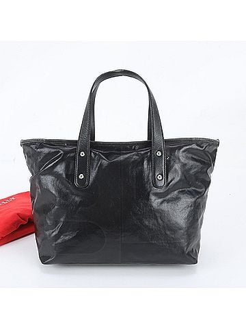 Bally Bally Leather Tote Bag, Shoulder Handbag, Black, Brand Name, Women's (view 1)