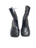 Topshop 100% Leather Black Ankle Boots Size EU 36 - photo 1