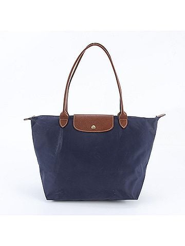 Longchamp Longchamp Le Pliage Leather Nylon Tote Bag Shoulder Handbag Brand Women's (view 1)