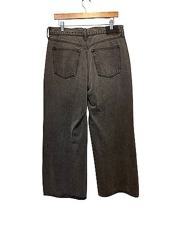 Abercrombie & Fitch high rise wide leg Jeans (view 2)