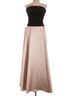 Xscape Color Block Black Pink Cocktail Dress Size 10 - photo 4
