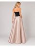 Xscape Color Block Black Pink Cocktail Dress Size 10 - photo 10
