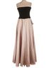 Xscape Color Block Black Pink Cocktail Dress Size 10 - photo 5