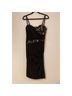 Bebe Black Gold Cocktail Dress Size 8 - photo 5