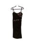 Bebe Black Gold Cocktail Dress Size 8 - photo 2