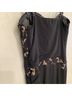 Bebe Black Gold Cocktail Dress Size 8 - photo 4