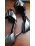 Butter Metallic Pewter Open-Toe Heels with Bow Detail Heels - photo 11